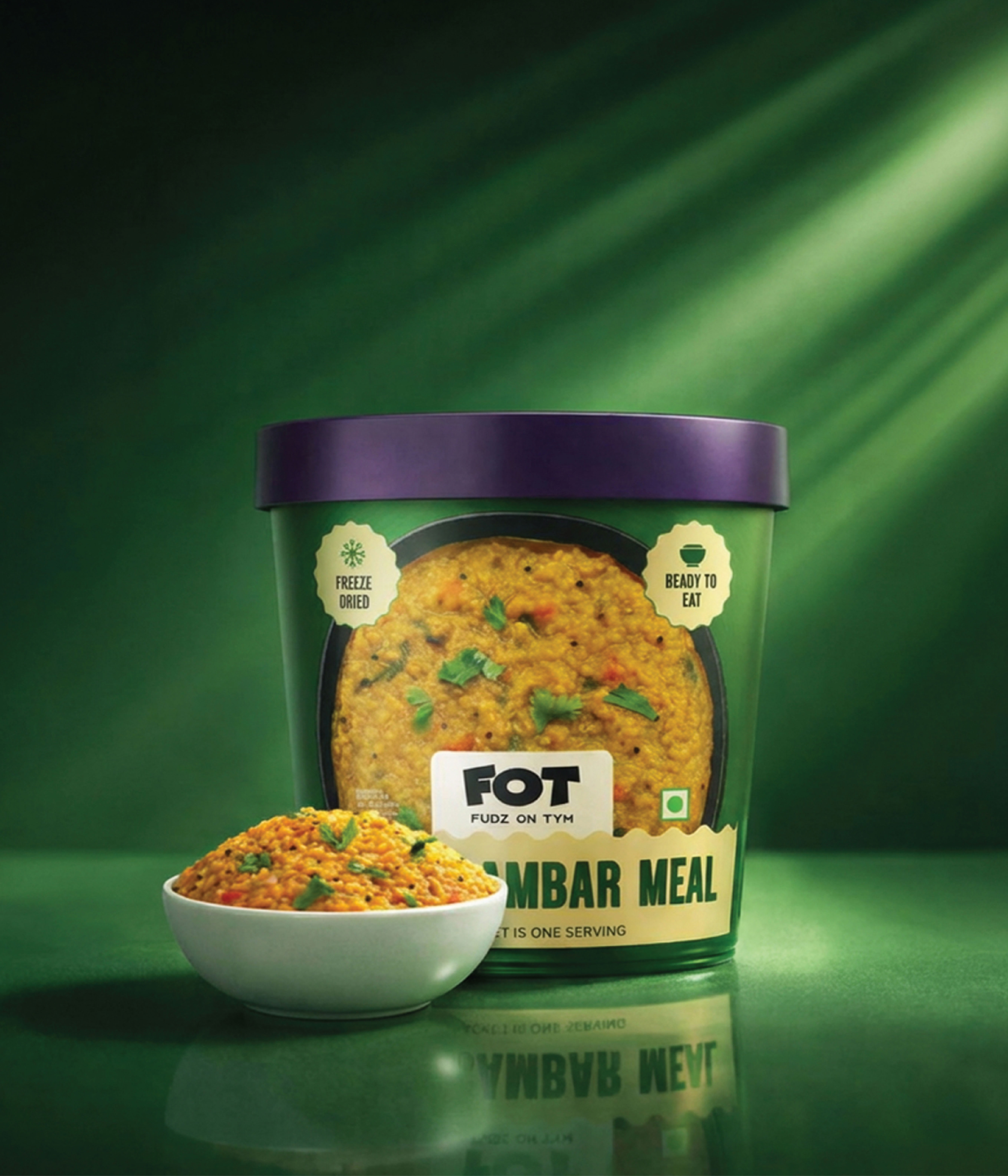 Freeze Dried Millet Sambar Meal