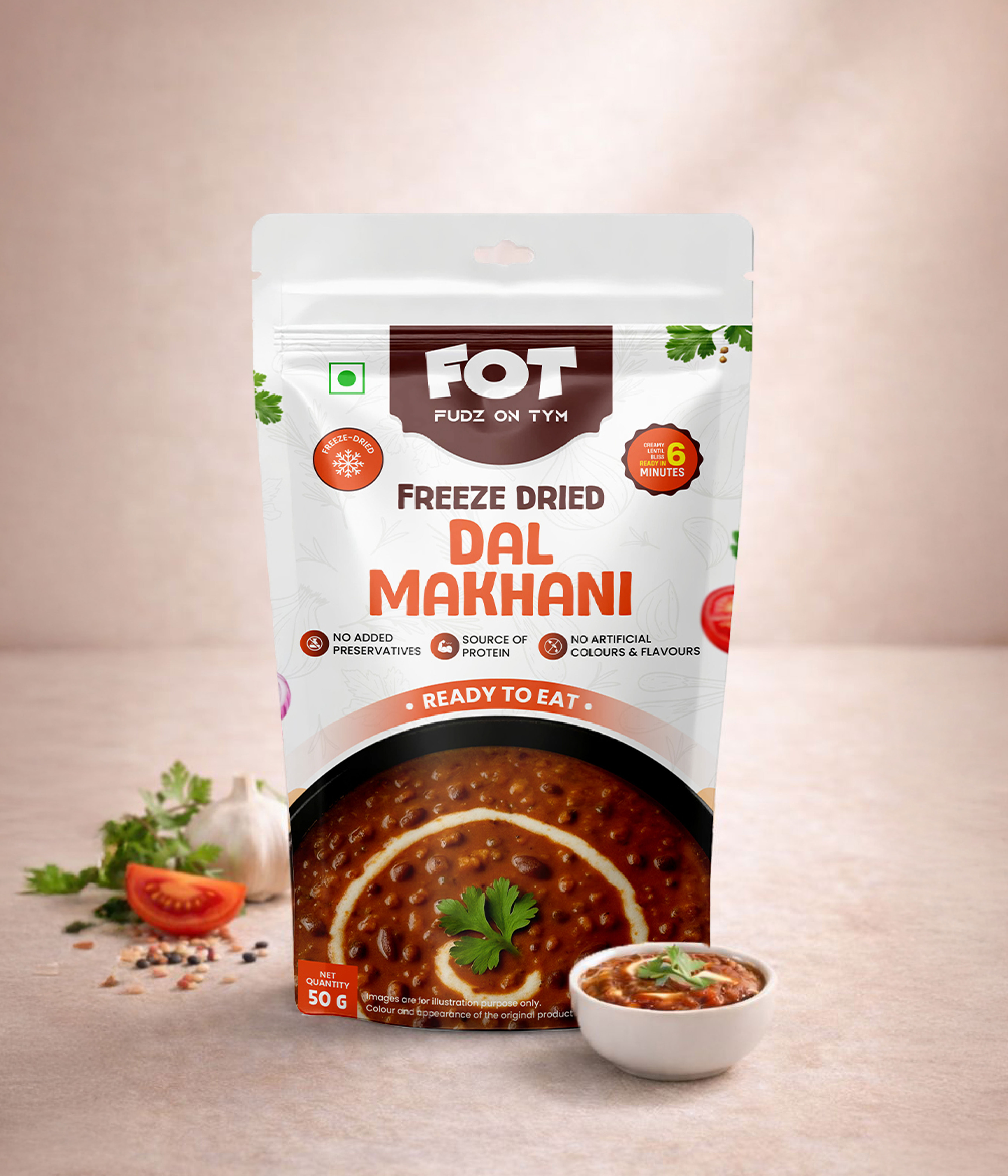 Freeze Dried Dal Makhani