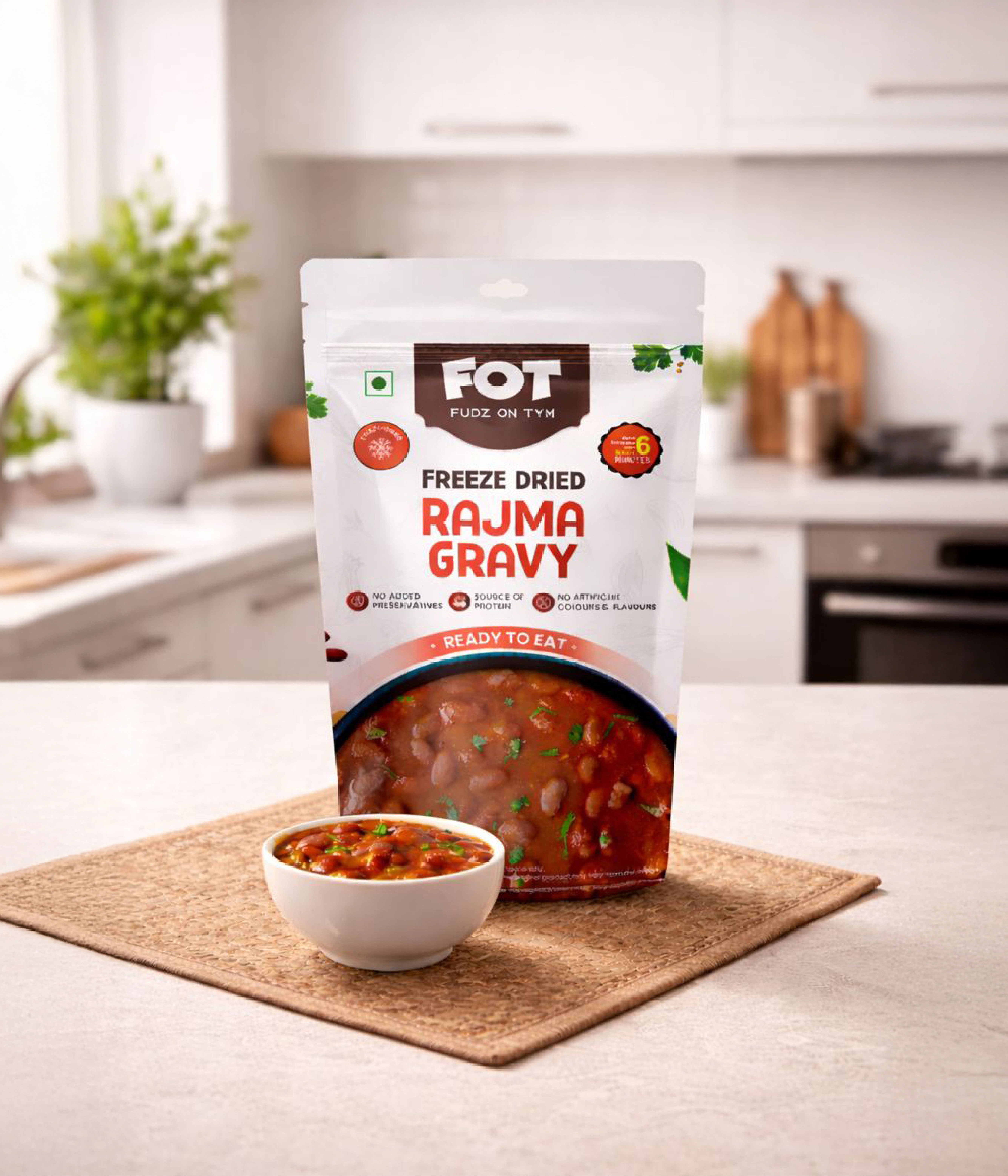 Freeze Dried Rajma Gravy