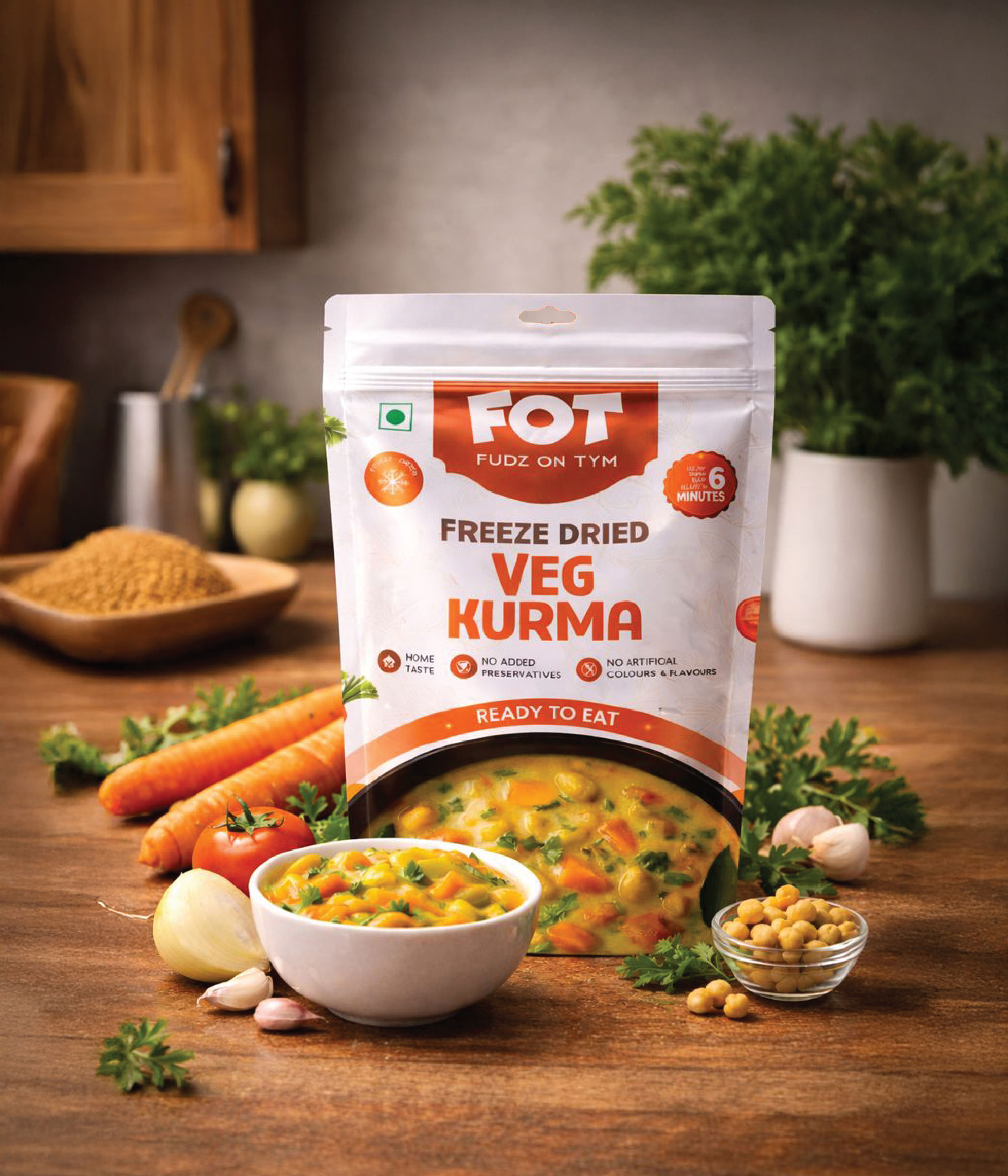 Freeze Dried Veg Kurma
